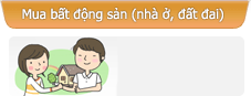 Mua bất động sản (nhà ở, đất đai) 